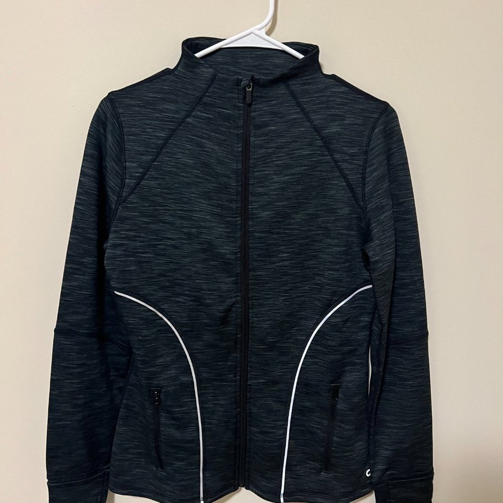 GapFit Fleece-Lined Workout Jacket (Size Small)